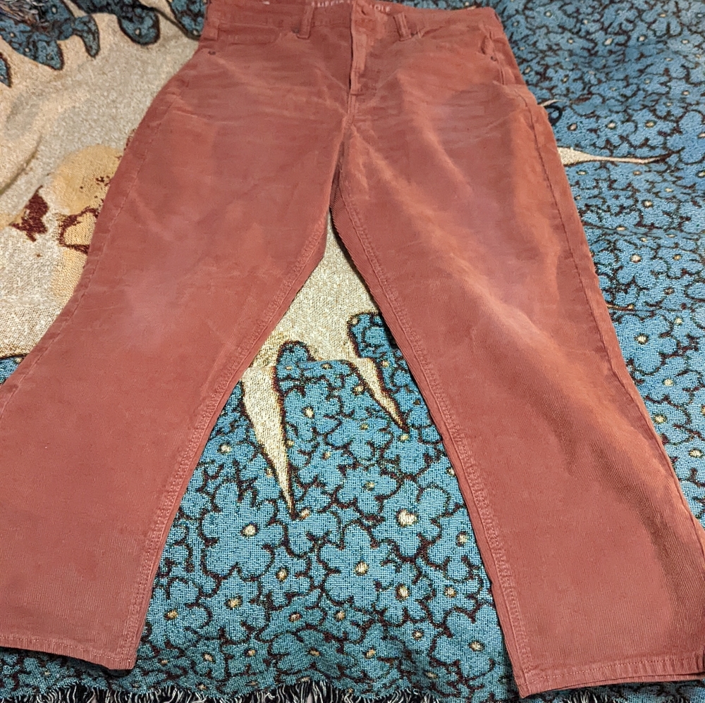 Brand New American Eagle Corduroy Mom Jeans 14 Regular